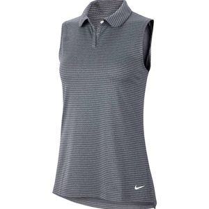 - Nike Standard Fit Sleeveless Golf Shirt Sz S (CI9809-010)